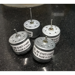 มอเตอร์ไฟฟ้ากระแสตรงขนาดเล็ก RF-310T-11400 5.9V แบบมีแปรงถ่าน สำหรับใช้งานกับพัดลม - Product Image 1