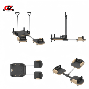 CZFIT Tabla de Pilates Plegable Portátil y Resistente, con Resistencia Ajustable, Retráctil, Multifuncional, para Ejercicios Abdominales - Product Image 2