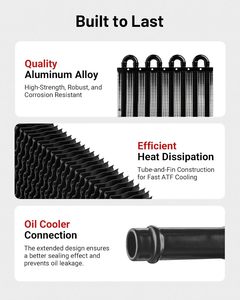 Nuovo Radiatore a Tubi a 8 File per Trasmissione Auto, Parti Anti-Surriscaldamento, Kit di Modifica Manuale per Trasmissione Auto 5/16" - Product Image 4