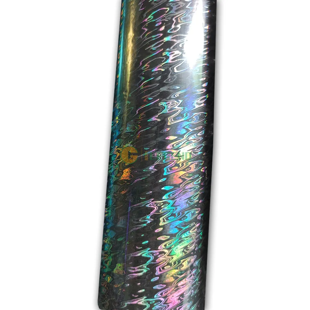 Rainbow Laser Metal Heiß präge folie Angel köder Folien köder LB31