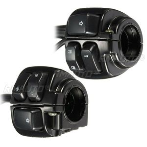 Interruptor de Control de Manillar de Motocicleta de 1 Pulgada y 25 mm, Señal de Giro y Bocina para Harley Dyna Softail Sportster 883 1200 1996-2012 - Product Image 2
