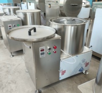 Machine automatique de déshydratation et de dégraissage pour aliments frits (frites, chips de pommes de terre), fruits et snacks, avec moteur centrifuge compact, 0.75KW 1