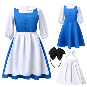 Robe de princesse <span class=keywords><strong>Alice</strong></span> Loli Lolita, costume de demoiselle d'honneur de ferme pour filles, pour Halloween, spectacles, films, costumes de télévision - Product Image 6