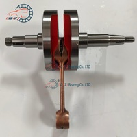 Vilebrequins CQHZJ Red Ax100 haute performance renforcés, vilebrequin Ax 115 pour motos AX115, pour la course et l'usage quotidien