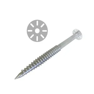 2023 2 76x3.0x1500mm 4 Nuts M12 Screw Anchors Ground