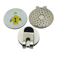 Outil de réparation de divots de golf en métal vierge avec logo personnalisé de la marque 27th, décapsuleur et marqueur de balle, couleur, forme et design personnalisables - Commandes en gros