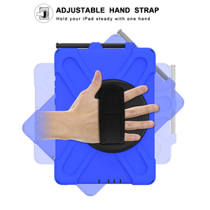 Funda Protectora Resistente a Golpes con Soporte, Correa de Mano y Correa para el Hombro para Samsung <span class=keywords><strong>Galaxy</strong></span> <span class=keywords><strong>Tab</strong></span> <span class=keywords><strong>Active</strong></span> <span class=keywords><strong>4</strong></span> Pro - Product Image 4