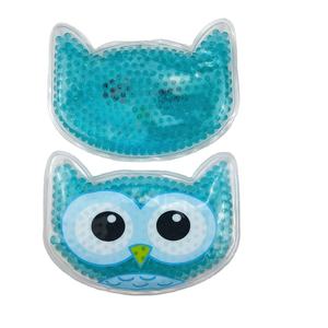 Grosir Pabrik kemasan es manik-manik gel bentuk burung hantu dapat digunakan kembali paket panas dan dingin lembut dingin dan panas - Product Image 3