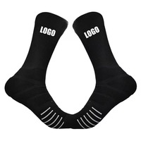 Chaussettes de basket-ball pour hommes de haute qualité, design personnalisé, logo élégant, pour le cyclisme, la course à pied en plein air, antidérapantes, absorbant la transpiration