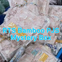 Expédition immédiate : Combinaisons bébé en bambou Whatnot, lots mystères, boîtes porte-bonheur en bambou pour nourrissons, boîte surprise à fermeture éclair bidirectionnelle