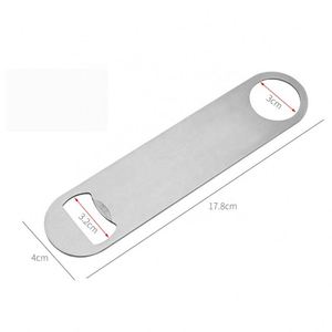 Vente à chaud Ouvre-bouteille vierge personnalisé par sublimation Ouvre-bouteille de bière de bar Ouvre-bouteille plat en acier inoxydable 420/ - Product Image 5
