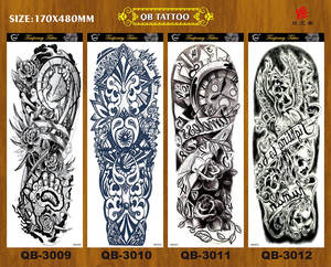 Nuevo diseño de gran tamaño de brazo completo tatuaje permanente temporal pegatina <span class=keywords><strong>para</strong></span> hombre manga <span class=keywords><strong>tatuajes</strong></span> - Product Image 6