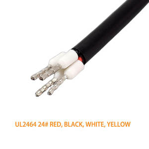 Custom Aluminum Alloy Adapter Terminal Connector PVC Insulated 350mm 240V <b>Power</b> <b>Cable</b> for Electronics Assembly - Product Image 2
