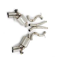 Échappement EXR Valvetronic Catback pour mercedes-benz W223 S63 4.0T V8 2025 télécommande miroir poli échappement de 1.5mm d'épaisseur
