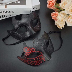 Máscara de Alta Calidad para Fiesta de Disfraces de Halloween, Media <span class=keywords><strong>Cara</strong></span>, para Hombre y Mujer, Pintada con <span class=keywords><strong>Pintura</strong></span> en Aerosol, Decoraciones para Fiesta de Disfraces - Product Image 3