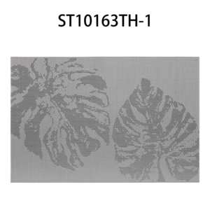 Mantel Rectangular de PVC ecológico para mesa de comedor, mantel Individual clásico de Jacquard occidental, impermeable, a prueba de calor, Rectangular - Product Image 3