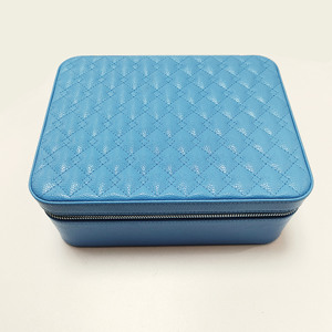 Large Luxurious Leather <strong>Jewelry</strong> Suitcase Portable Watch Display Case with Elegant Storage Bag for Watch and <strong>Jewelry</strong> <strong>Packaging</strong> - Product Image 3