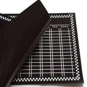 Planificateur hebdomadaire à aimant personnalisé et autocollants pour la planification financière des repas et des objectifs de l'usine professionnelle - Product Image 2