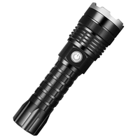 Lampe torche puissante transfrontalière, étanche IP67, en alliage d'aluminium, portée de faisceau de 500 m+, LED, portable, multifonctionnelle, pour situations d'urgence