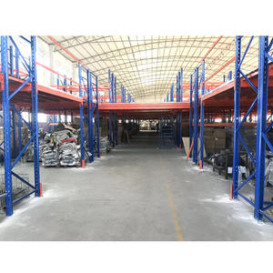 פושאן פלדה mzzanine רצפה מזנין כבד אחסון פלטפורמת אחסון תעשייתי מדפים אספקה ישירה המפעל - Product Image 4