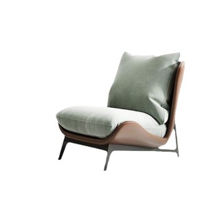 Chaise de salon moderne en gros, fauteuils d'appoint doux, chaise de loisirs italienne de luxe léger avec - Product Image 5