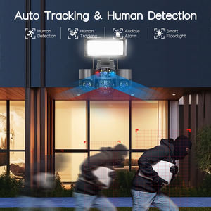 ليكسيل 2 في 1: مصباح شارع شمسي متكامل مع كاميرا أمان CCTV بدقة IP65 LED بزاوية 360 درجة وأربع عدسات، يدعم الواي فاي و4G مع خاصية كشف الحركة - Product Image 2