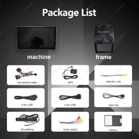 Aijia Android Cadre autoradio stéréo pour NISSAN Qashqai 2005-2007 9 INCH avec panneau de contrôle Carplay au volant