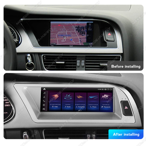 MEKEDE-Reproductor multimedia para coche Audi A4, Radio con <span class=keywords><strong>Android</strong></span> 8core, 4G, LTE, navegación GPS, WiFi 1280x480, pantalla táctil de 8 núcleos, Snapdragon 8 + 128G - Product Image 6