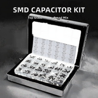 400 Sets mit 24 Spezifikationen 1uF-1000uF SMD-Chip Aluminium-Elektrolyt-Polar-Kondensator-Set mit 20% Toleranz