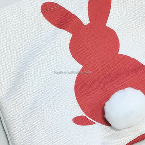 Topjlh Wiederverwendbare Sublimations-Einkaufstasche Premium-Linie Tragetasche für Markenpromotionen Alltäglicher Gebrauch Anpassbare Tasche - Product Image 5