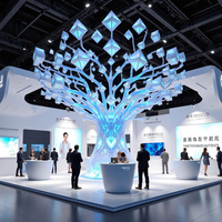Stand d'exposition modulaire tendance MEGA pour événements de mode modernes et boutiques éphémères