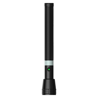 Lampe de secours étanche à torche LED rechargeable puissante 10W avec corps en alliage d'aluminium à longue portée pour une utilisation au Moyen-Orient