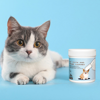 Lingettes jetables personnalisées pour animaux de compagnie – Nettoyage des oreilles, de la bouche et des dents des chats et chiens – Lingettes non tissées pour un nettoyage dentaire en profondeur