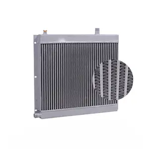 HM Radiator for chicken and pig house breeding plate fin heat exchanger professional manufacture with AC fan