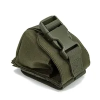 Pochette tactique multifonctionnelle en nylon de qualité avec boucle Molle 40 mm, petit sac pour accessoires de chasse, résistant à l'usure