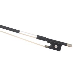 قوس كمان G141 4/4 عالي الجودة مصنوع يدويًا من ألياف الكربون مع ضفدع من خشب الأبنوس - Product Image 1