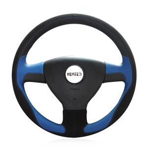 Cubierta del volante para Volkswagen Golf 5 Passat B6 <span class=keywords><strong>Jetta</strong></span> 3 Tiguan Touran precio al por mayor para usted envoltura del volante - Product Image 1