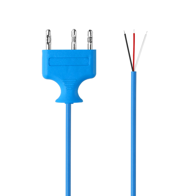 Three-core High-frequency Surgical Electrosurgical Pencil Power Cord Medical Equipment Plug Extension Power Cord