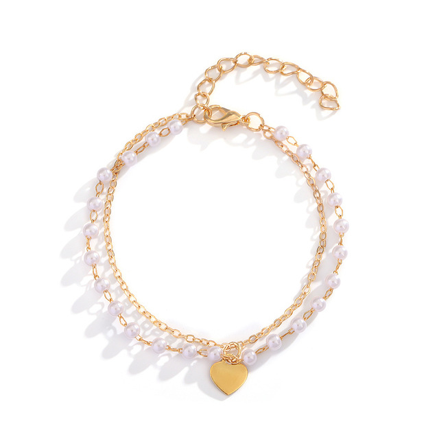 Pearl Bracelet with a Light Luxury Feel, Alloy Open Bangle, Multiple Styles Available