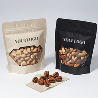 2024 Sac Alimentaire Séché Tendance, Sachet D'Emballage Refermable en Plastique pour Noix de Cajou, Pochette Verticale