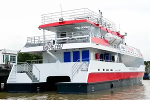 Passenger Catamaran Grandsea 28m Catamaran Aluminium Catamaran 180 Passenger Ferry Boat Yacht For Sale