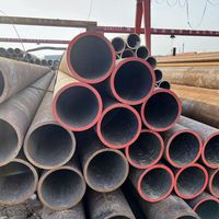 Tubería de Acero sin Costura ASTM A53 de Primera Calidad, Diámetro Recto Ordinario de 20 mm a 219 mm, para Materiales de Construcción