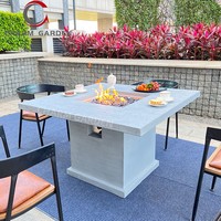 Brasero d'extérieur, foyer décoratif, poêle de chauffage pour jardin, terrasse, cour et balcon