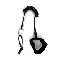Laisse de poignet et de pied portable en TPU durable pour bodyboard, planche de surf, planche à pagaie, équipement de sports nautiques