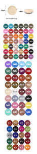 Palette de fards à paupières professionnels à haute pigmentation, étui de <span class=keywords><strong>maquillage</strong></span> vide à marque privée, finition métallique, poudre scintillante pour les yeux, diverses carnations - Product Image 5
