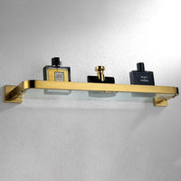 Meilleures ventes - Ensemble de 11 accessoires de salle de bain en acier inoxydable brossé doré de luxe, anti-rouille