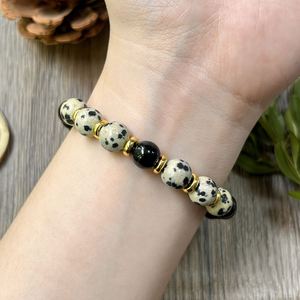 Bracelet en pierre naturelle avec perles de verre colorées, breloque du succès, approvisionnement économique pour les grossistes, service d'étiquetage SKU - Product Image 4
