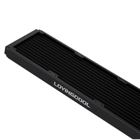 Refroidisseur d'eau OEM/ODM Lovingcool Factory pour CPU, refroidissement liquide DP-01 240MM 360MM, prend en charge la personnalisation GIF/MP4/la surveillance du matériel