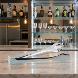 Stainless Steel Certified Eco-Friendly <b>Ice</b> <b>Tongs</b> with Durable Handle 200mm Length Minimalist Design for Bar Use - Product Image 5
