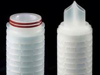20 inci 5 Micron PP membran lipit cairan Filter Cartridge Tidak ada serat melepaskan